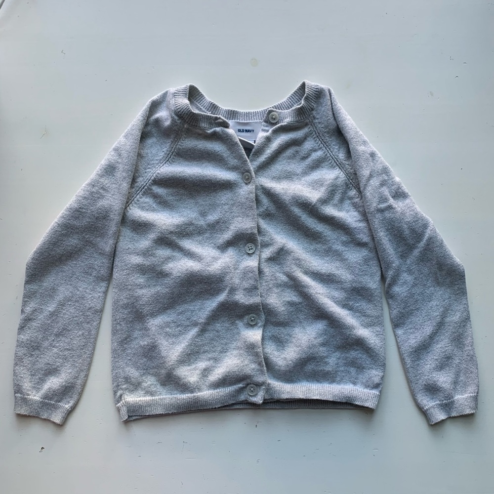 Adorable Grey Cardi - Old Navy